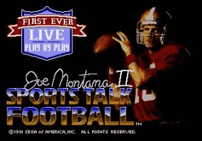 Joe Montana Sports Talk Football